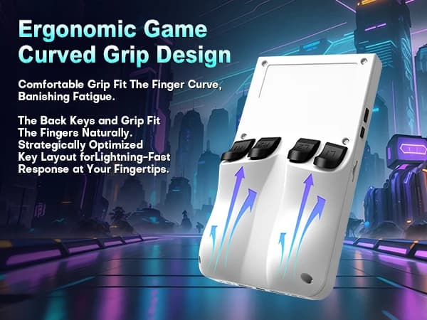 r36 max comfortable controls and button layout