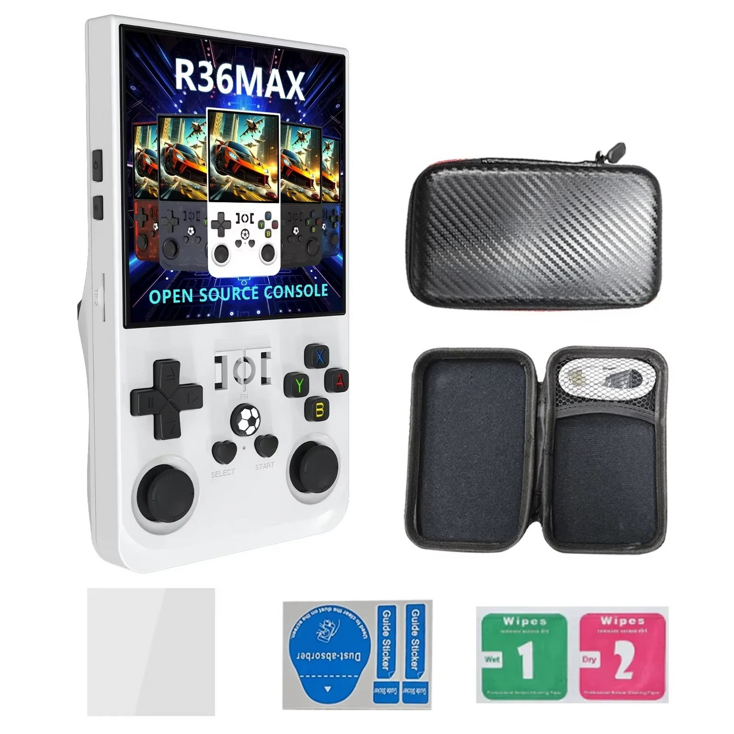 R36 Max Retro Handheld Game Console