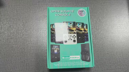 R36 Max Retro Handheld Game Console