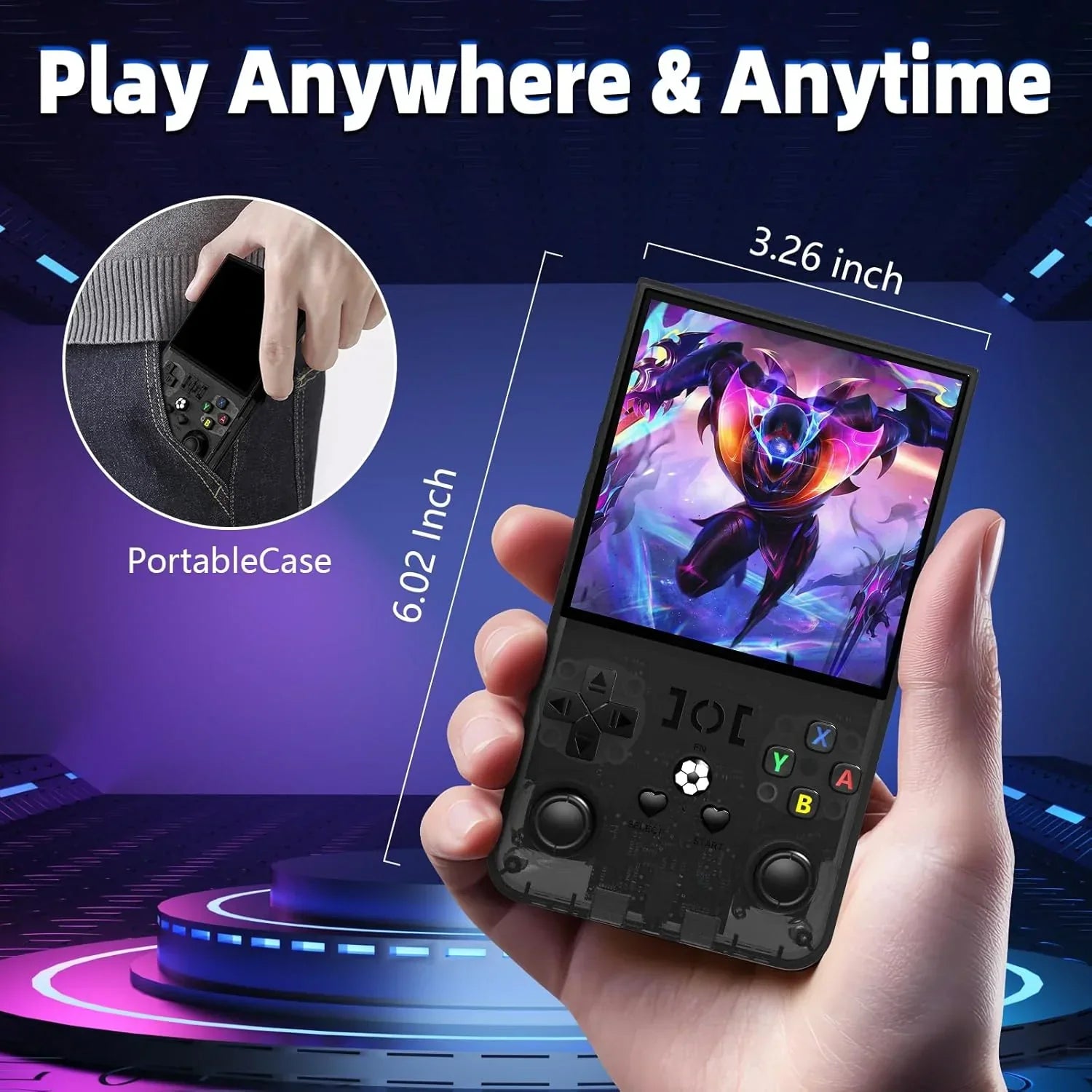 R36 Max portable play anywhere lifestyle visual