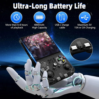 R36 Max handheld console portable battery-use visual
