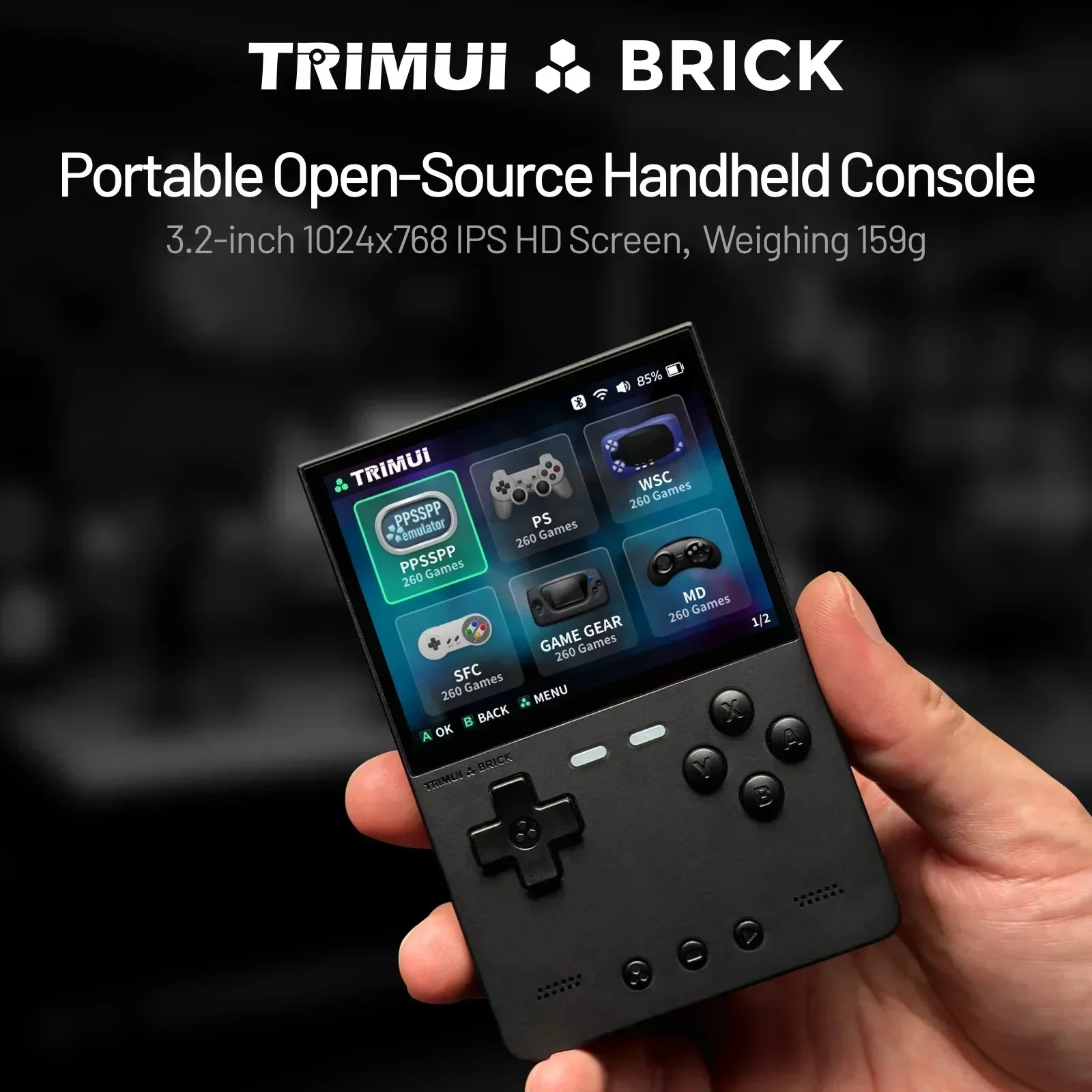 TRIMUI Brick Retro Handheld Console