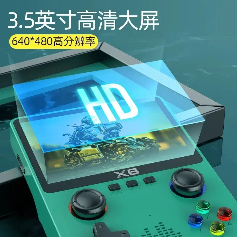 X6 Retro Handheld Game Console