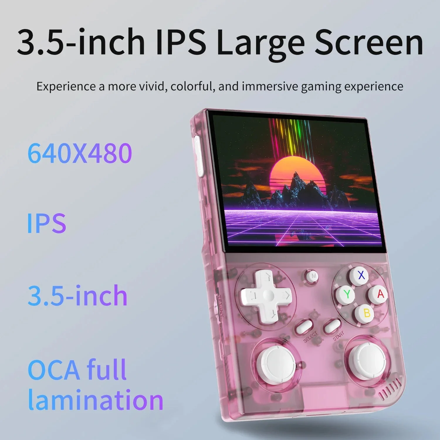 G350 Retro Handheld Console - Best 3.5-inch IPS Pick