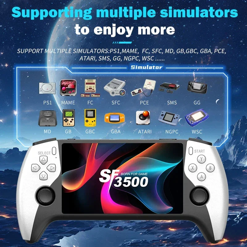 SF3500 Retro Handheld Game Console